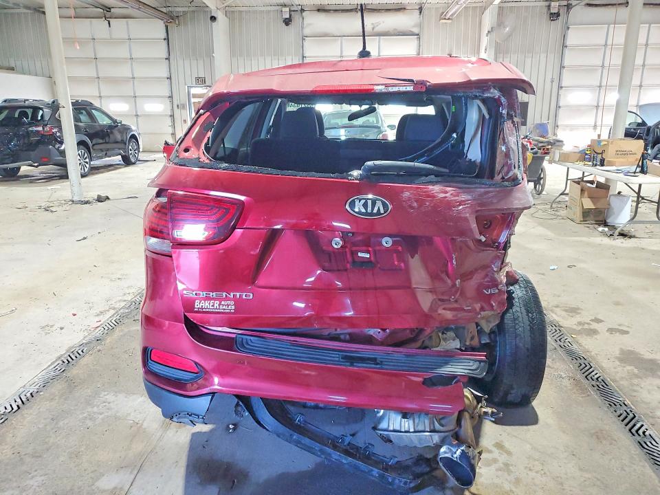 55270346 :رقم المزاد ، 5XYPG4A54LG631084 vin ، 2020 Kia Sorento مزاد بيع