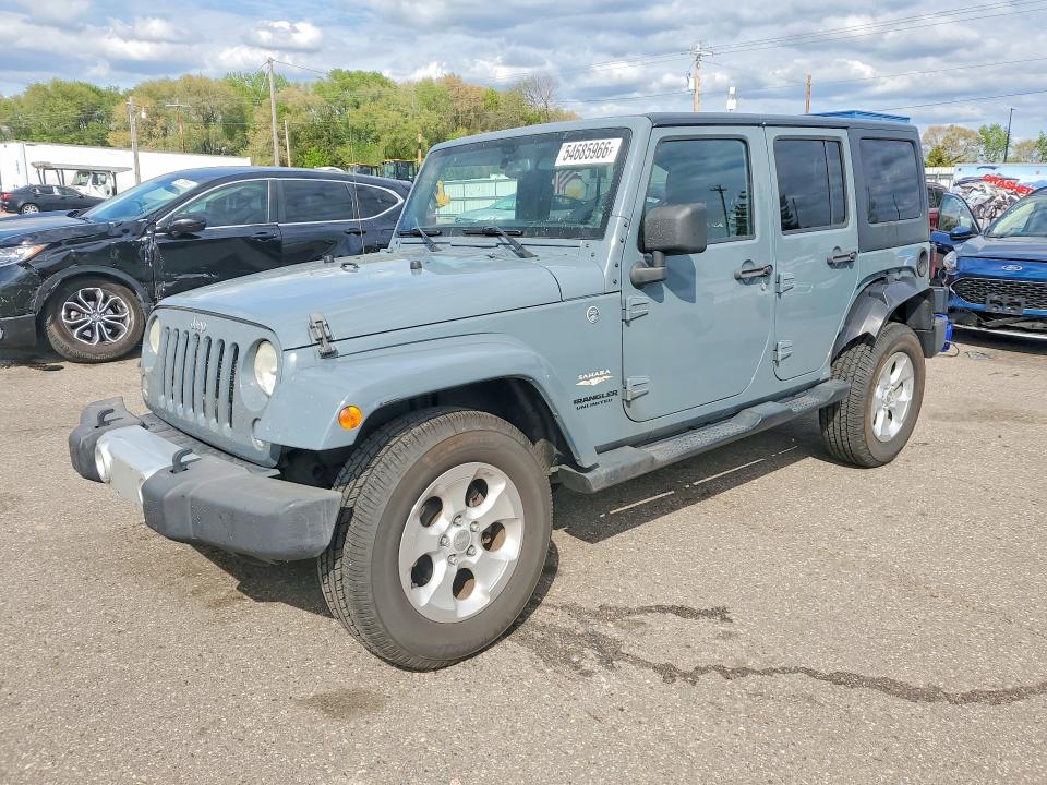 54685966 :رقم المزاد ، 1C4HJWEG1EL107475 vin ، 2014 Jeep Wrangler Unlimited مزاد بيع