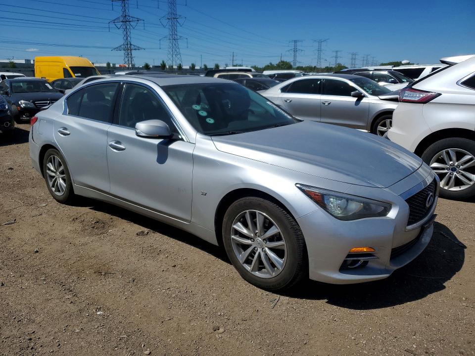 Продажа на аукционе авто 2014 Infiniti Q50, vin: JN1BV7AR6EM700401, номер лота: 53264926