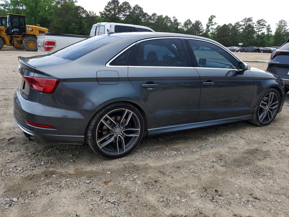 Продаж на аукціоні авто 2017 Audi S3, vin: WAUB1GFF7H1014765, номер лоту: 54115726