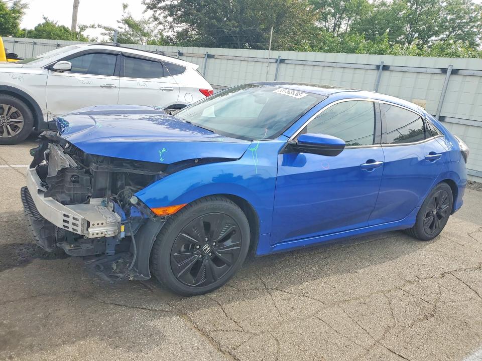 53766636 :رقم المزاد ، SHHFK7H51JU207897 vin ، 2018 Honda Civic مزاد بيع