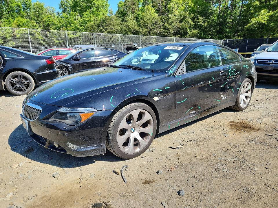 Продажа на аукционе авто 2007 Bmw 650, vin: WBAEH13547CR53537, номер лота: 52159356