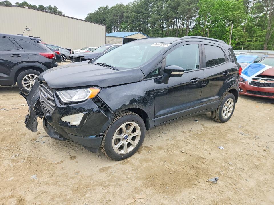 2021 Ford Ecosport მანქანა იყიდება აუქციონზე, vin: MAJ6S3GL6MC395995, აუქციონის ნომერი: 54471736
