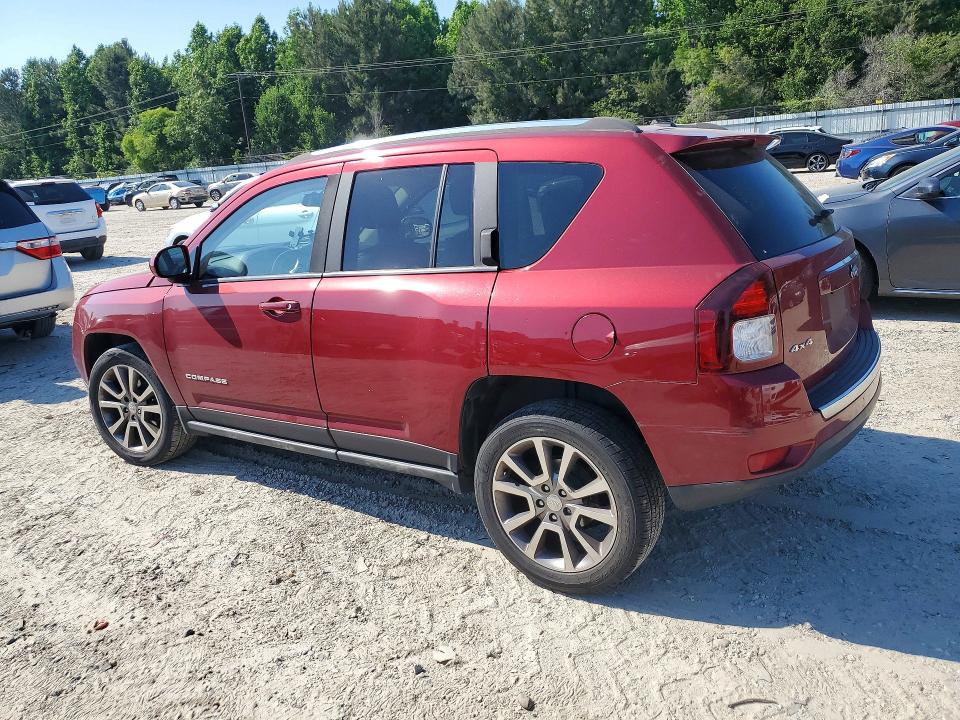 2016 Jeep Compass მანქანა იყიდება აუქციონზე, vin: 1C4NJDEBXGD733647, აუქციონის ნომერი: 53781426