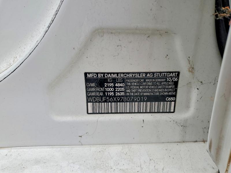 Продажа на аукционе авто 2007 Mercedes-benz E, vin: WDBUF56X97B079019, номер лота: 53765886