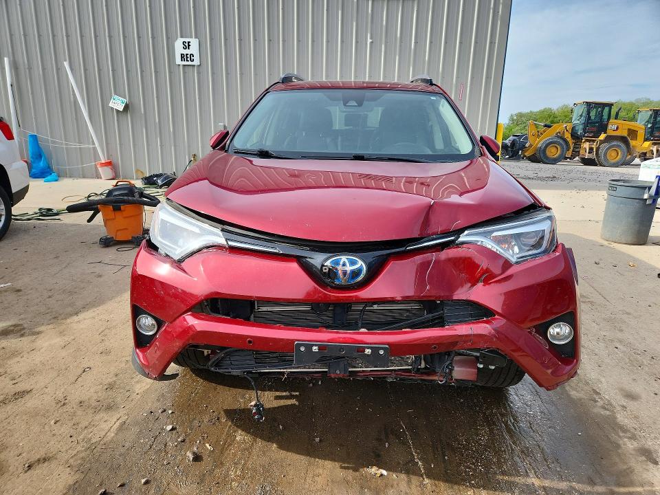 53646546 :رقم المزاد ، JTMDJREV4JD205046 vin ، 2018 Toyota Rav4 Hv مزاد بيع