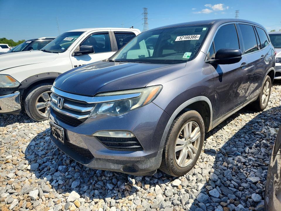Aukcja sprzedaży 2017 Honda Pilot, vin: 5FNYF5H18HB003821, numer aukcji: 52166386