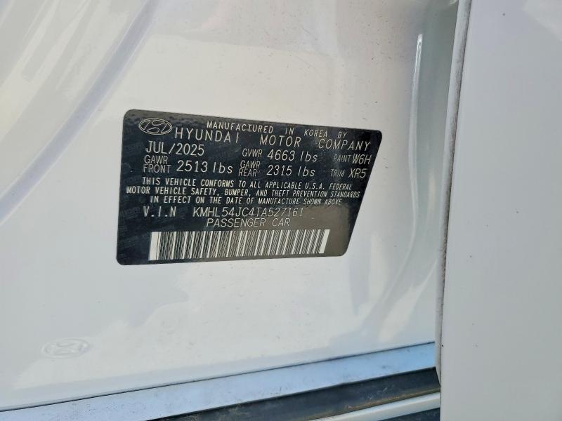 Продаж на аукціоні авто 2026 Hyundai Sonata, vin: KMHL54JC4TA527161, номер лоту: 52187766