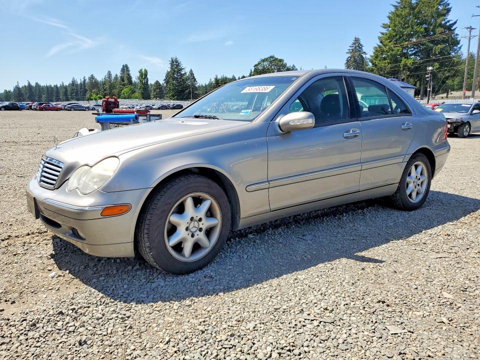 2004 Mercedes-benz C მანქანა იყიდება აუქციონზე, vin: WDBRF64J54F509952, აუქციონის ნომერი: 55198386