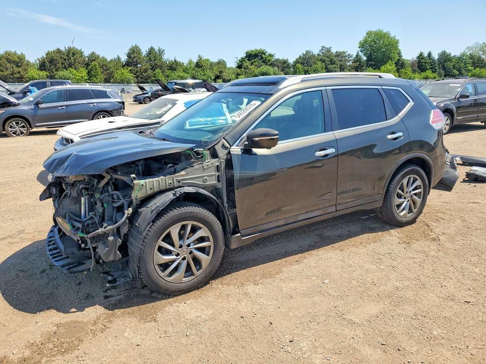 2015 Nissan Rogue მანქანა იყიდება აუქციონზე, vin: 5N1AT2MT5FC864265, აუქციონის ნომერი: 54629576