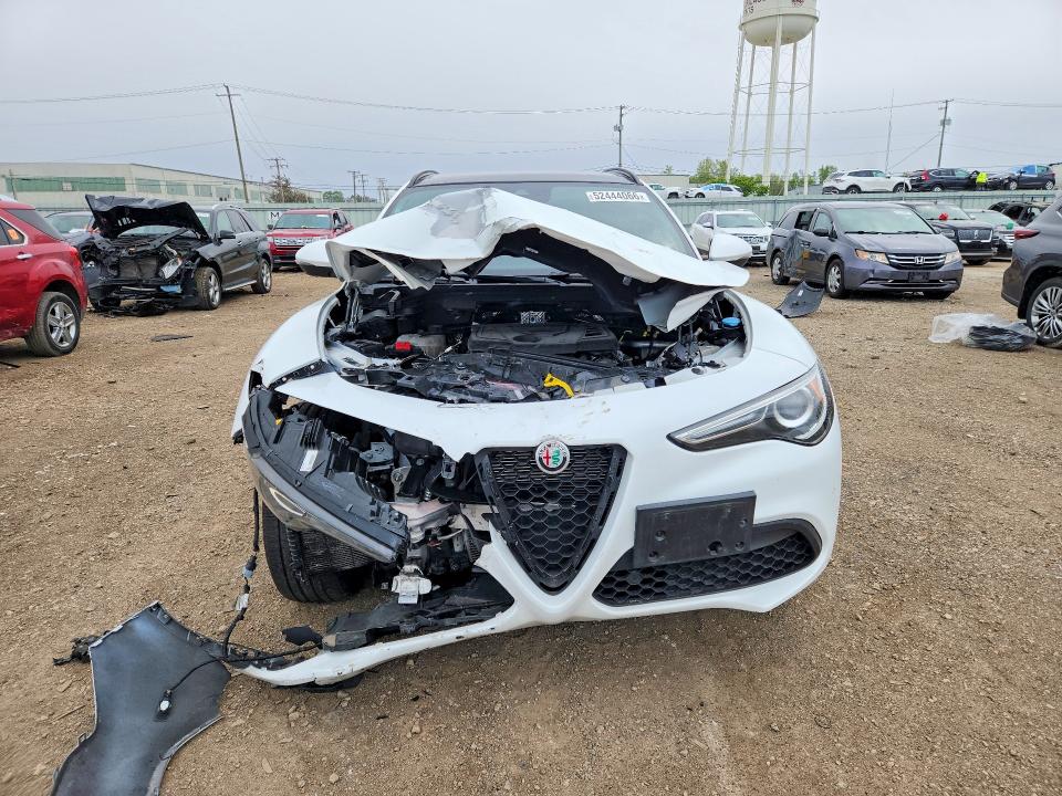 52444066 :رقم المزاد ، ZASPAKAN5N7D42745 vin ، 2022 Alfa Romeo Stelvio مزاد بيع
