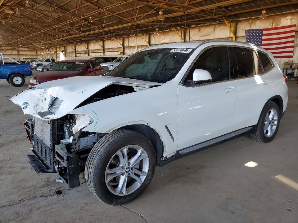2019 Bmw X3 მანქანა იყიდება აუქციონზე, vin: 5UXTR7C56KLR50513, აუქციონის ნომერი: 53620646