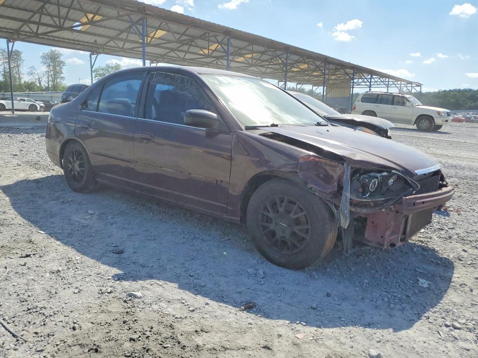 Продаж на аукціоні авто 2002 Honda Civic, vin: 2HGES165X2H520733, номер лоту: 53711916