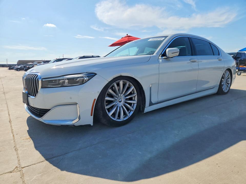 2020 Bmw 740 მანქანა იყიდება აუქციონზე, vin: WBA7T2C07LCE43469, აუქციონის ნომერი: 55696846