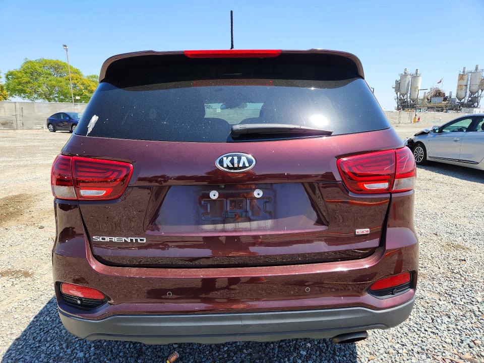 52936926 :رقم المزاد ، 5XYPGDA30LG634949 vin ، 2020 Kia Sorento مزاد بيع