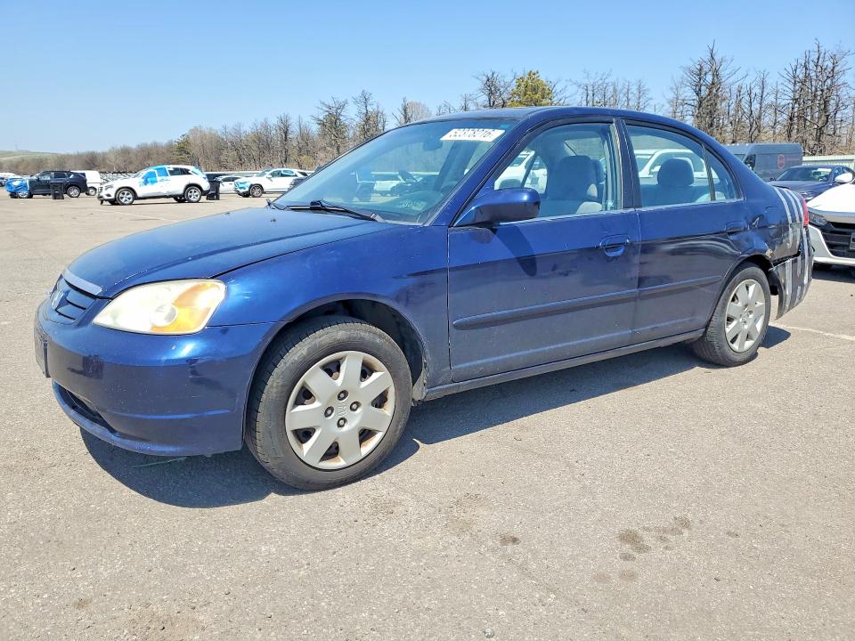 Aukcja sprzedaży 2003 Honda Civic, vin: 2HGES26773H505373, numer aukcji: 52378216