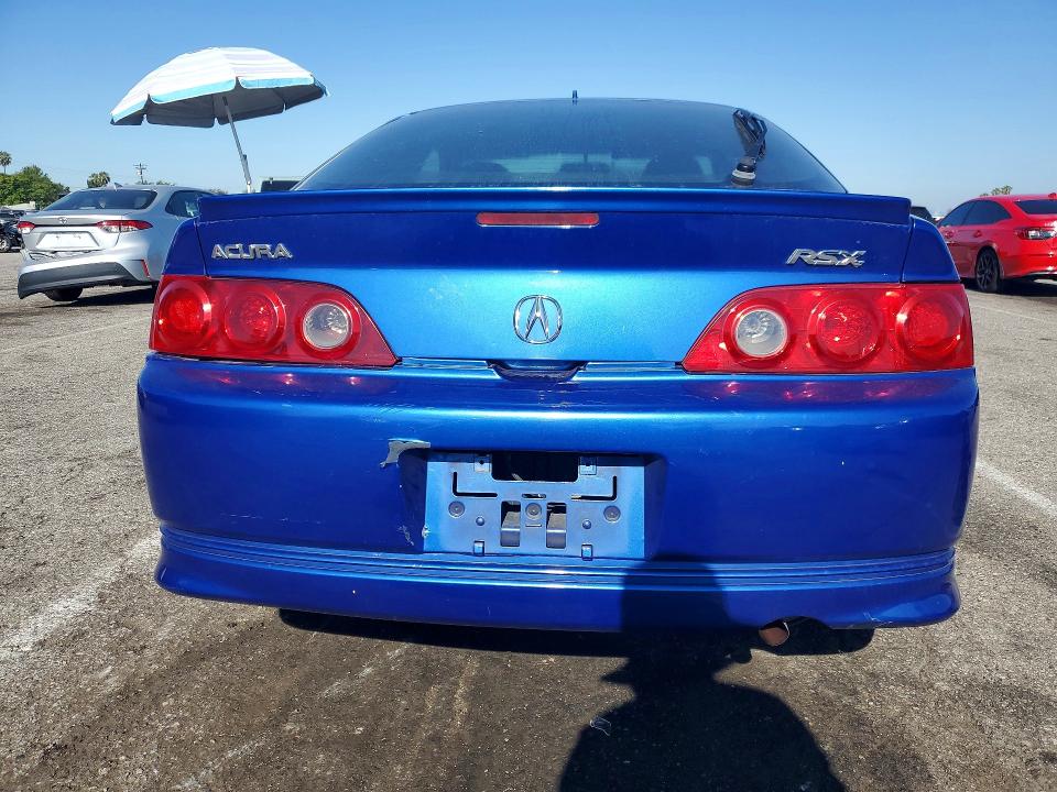 2006 Acura Rsx მანქანა იყიდება აუქციონზე, vin: JH4DC54896S002704, აუქციონის ნომერი: 53186166