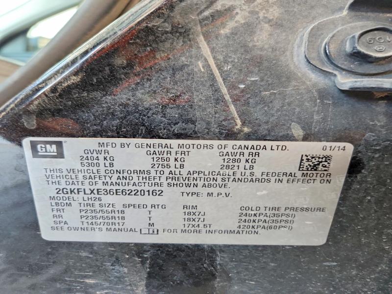 Продаж на аукціоні авто 2014 Gmc Terrain, vin: 2GKFLXE36E6220162, номер лоту: 53605816