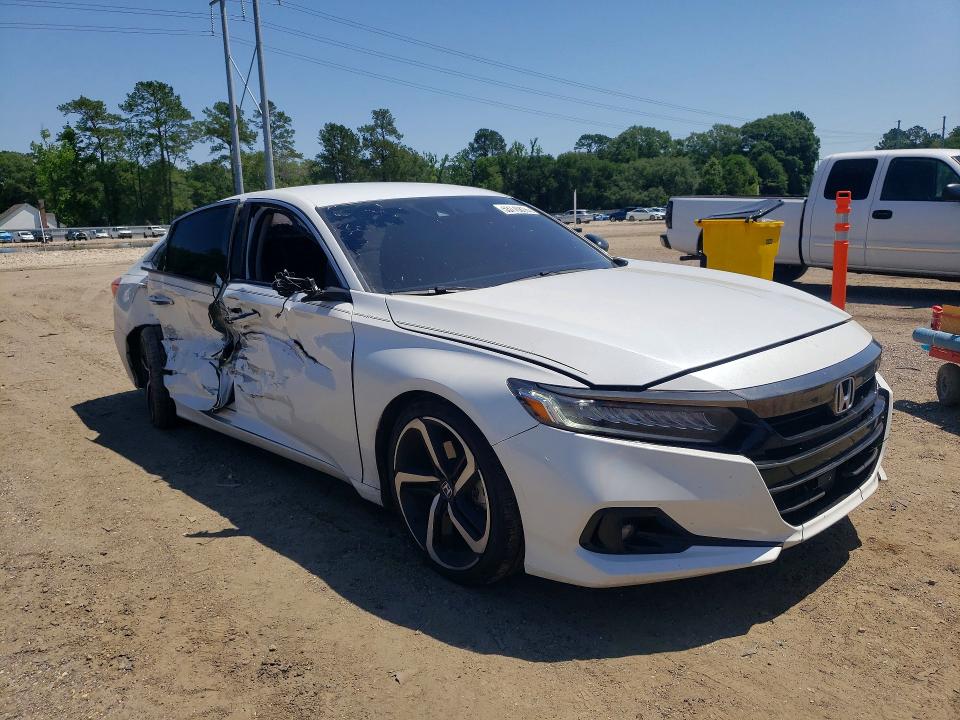 53770816 :رقم المزاد ، 1HGCV1F40NA095998 vin ، 2022 Honda Accord مزاد بيع