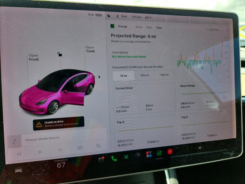 Продаж на аукціоні авто 2018 Tesla Model 3, vin: 5YJ3E1EA2JF175763, номер лоту: 54966776