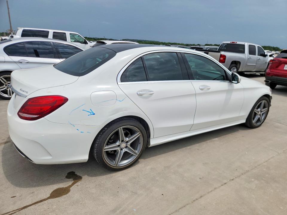 2015 Mercedes-benz C მანქანა იყიდება აუქციონზე, vin: 55SWF6GB6FU033354, აუქციონის ნომერი: 53424726