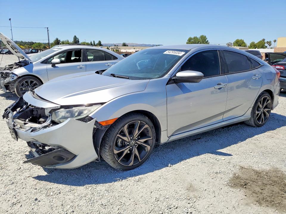 Продаж на аукціоні авто 2020 Honda Civic, vin: 19XFC2F86LE209412, номер лоту: 54295056