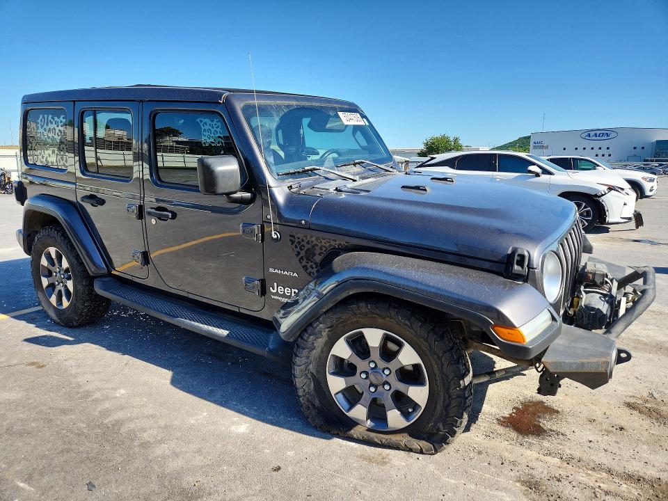2020 Jeep Wrangler Unlimited მანქანა იყიდება აუქციონზე, vin: 1C4HJXEN6LW193673, აუქციონის ნომერი: 53447506