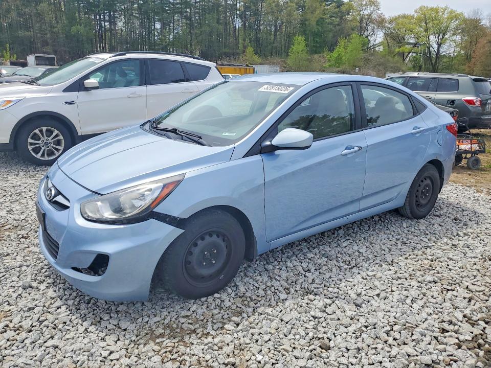 2012 Hyundai Accent მანქანა იყიდება აუქციონზე, vin: KMHCT4AEXCU197211, აუქციონის ნომერი: 52815026