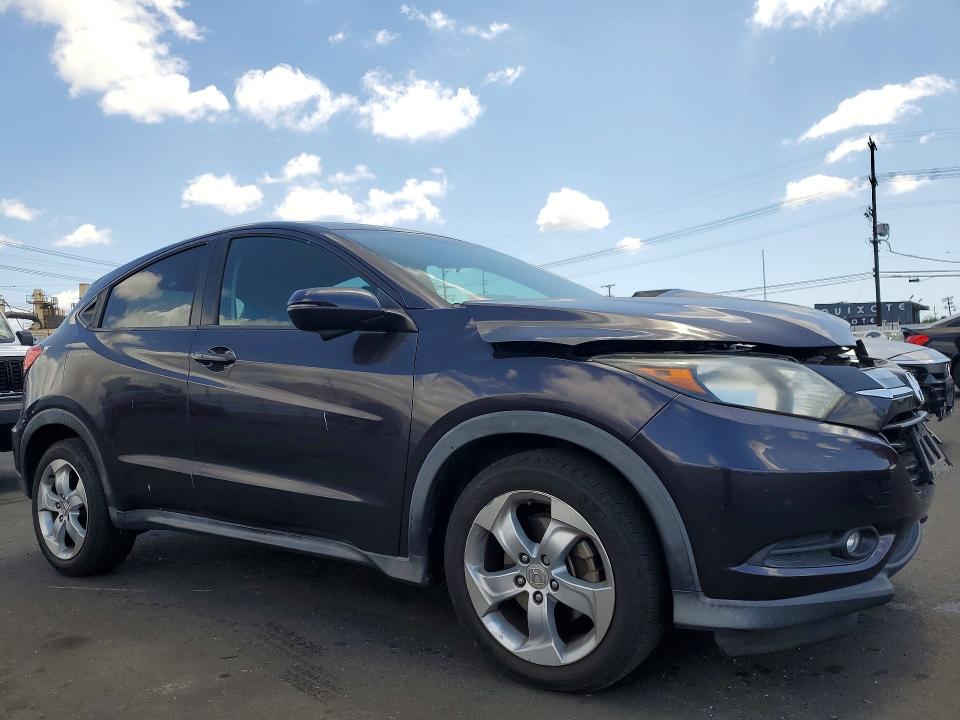 54834736 :رقم المزاد ، 3CZRU5H56GM742655 vin ، 2016 Honda Hr-v مزاد بيع