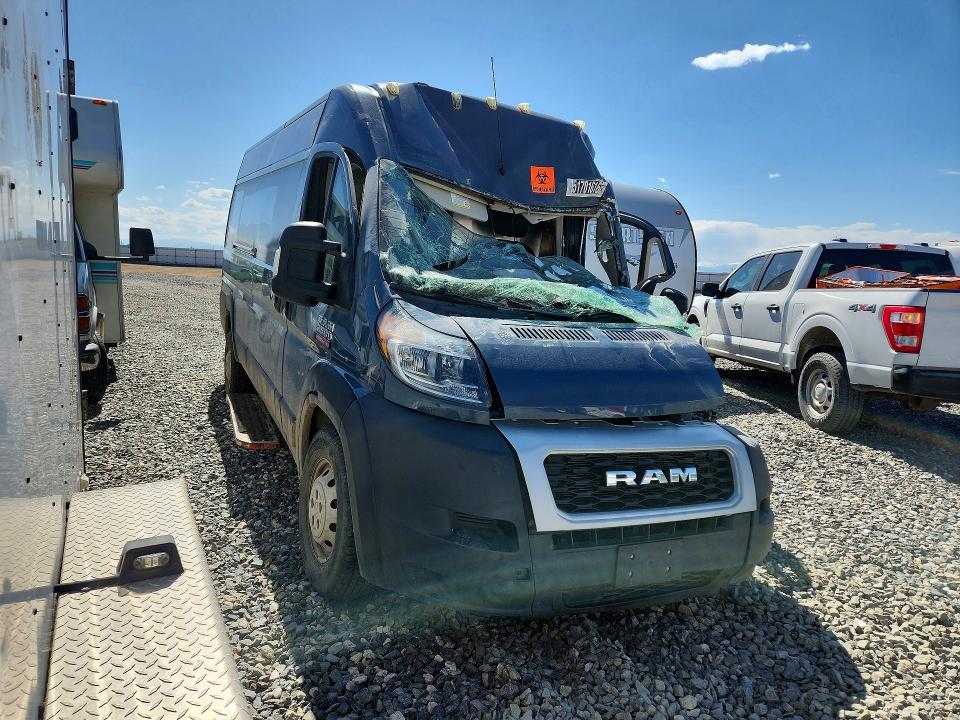 51701616 :رقم المزاد ، 3C6MRVJG2ME535352 vin ، 2021 Ram Promaster 3500 مزاد بيع