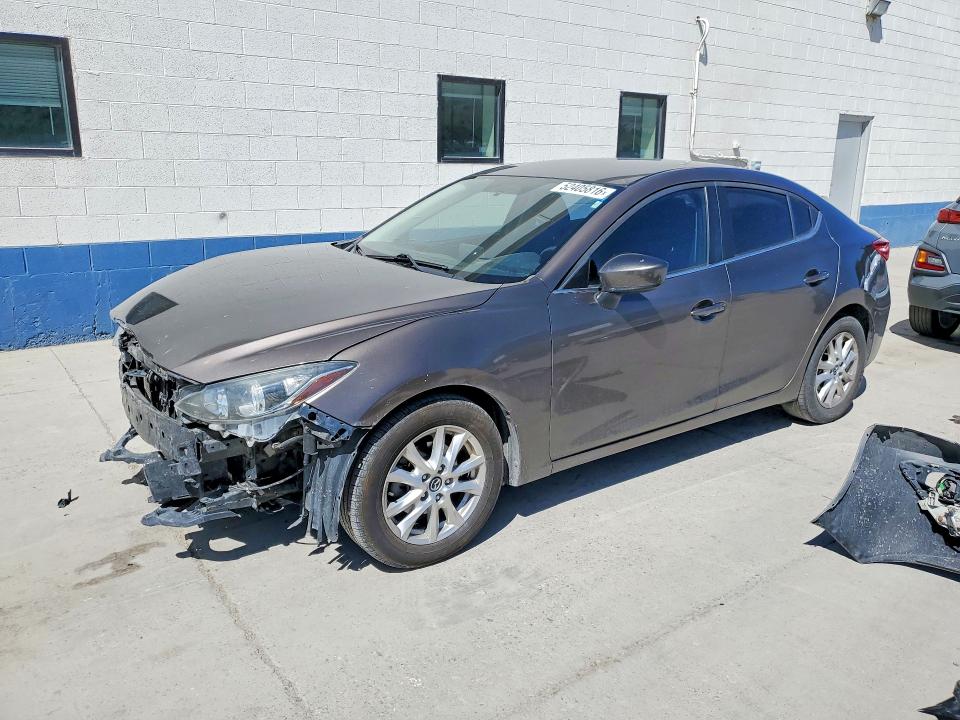 52405816 :رقم المزاد ، 3MZBM1V75FM226336 vin ، 2015 Mazda 3 مزاد بيع