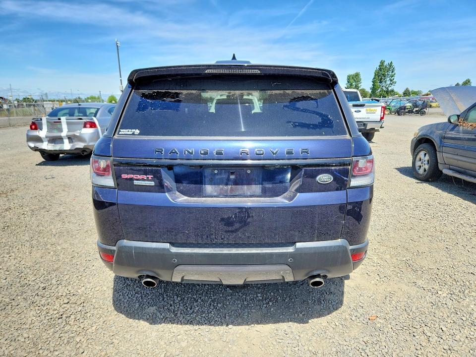 Продажа на аукционе авто 2017 Land Rover Range Rover Sport, vin: SALWR2FE8HA129357, номер лота: 54365996