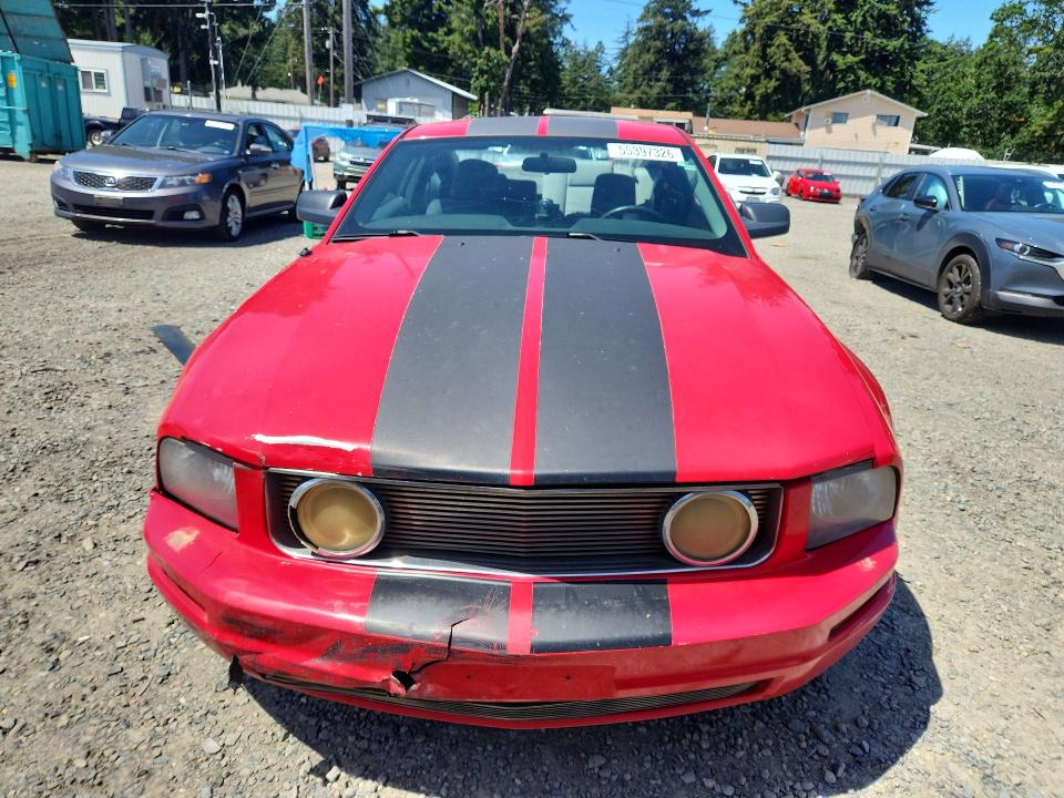 2007 Ford Mustang მანქანა იყიდება აუქციონზე, vin: 1ZVFT80N675272803, აუქციონის ნომერი: 55397326
