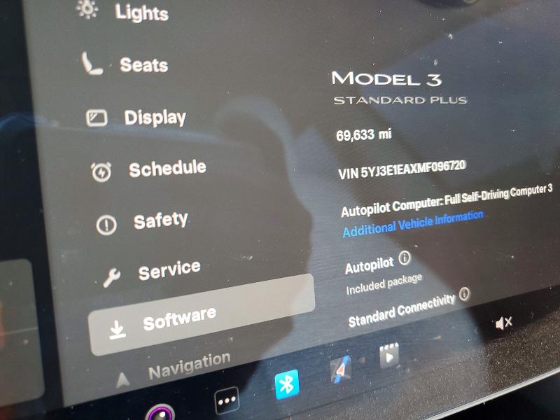 Продажа на аукционе авто 2021 Tesla Model 3, vin: 5YJ3E1EAXMF096720, номер лота: 55092926