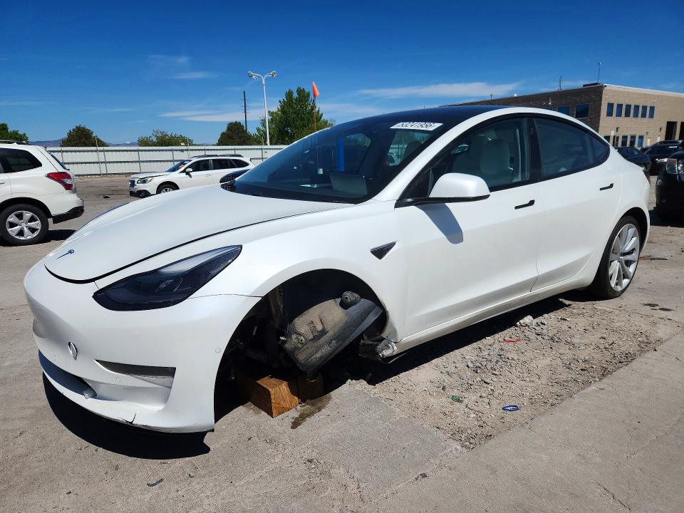 Aukcja sprzedaży 2021 Tesla Model 3, vin: 5YJ3E1EBXMF035702, numer aukcji: 53241956