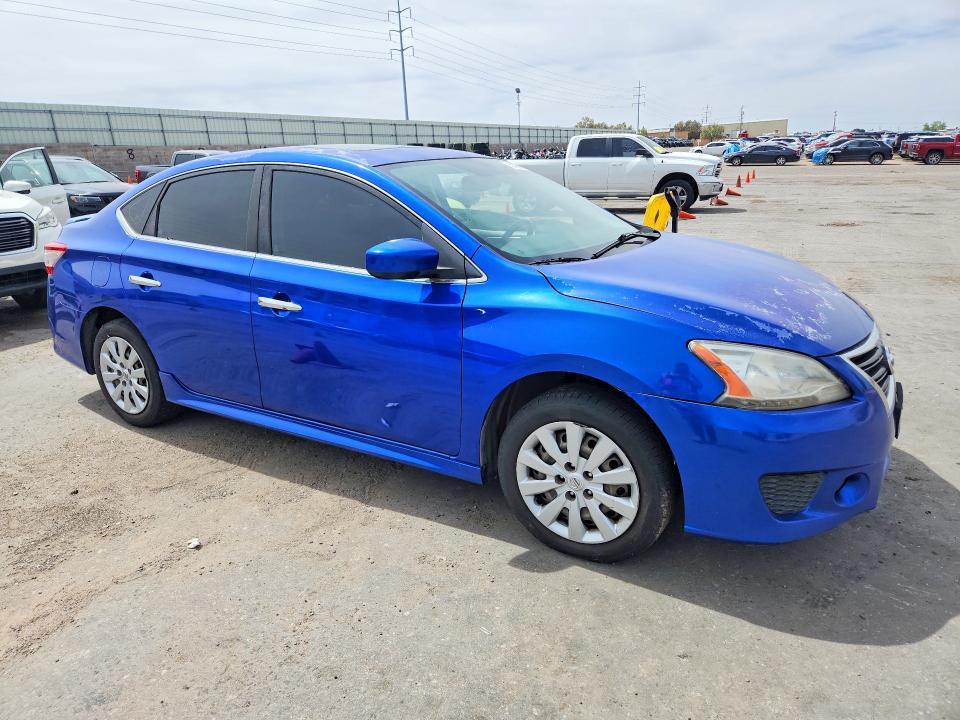 54728486 :رقم المزاد ، 3N1AB7AP0EY282630 vin ، 2014 Nissan Sentra مزاد بيع