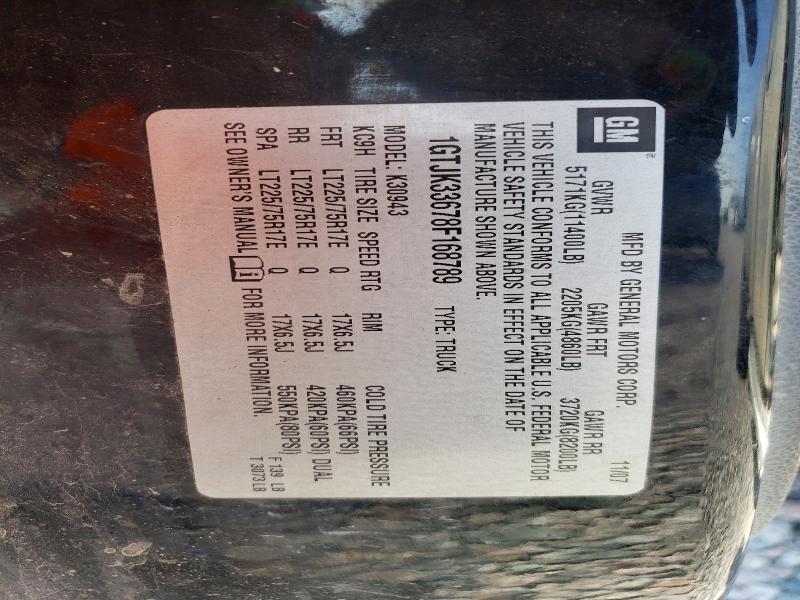 Продаж на аукціоні авто 2008 Gmc Sierra, vin: 1GTJK33678F168789, номер лоту: 54625836