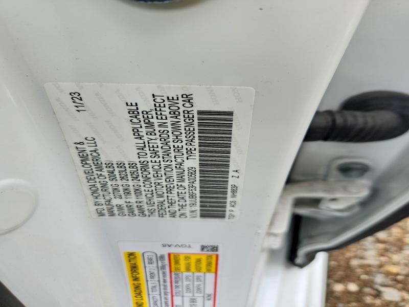 2023 Acura Tlx მანქანა იყიდება აუქციონზე, vin: 19UUB6F53PA005829, აუქციონის ნომერი: 54344946