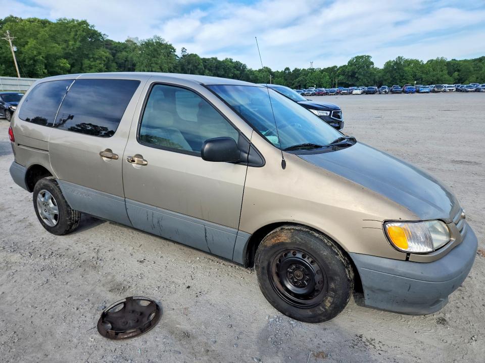 Продажа на аукционе авто 2001 Toyota Sienna, vin: 4T3ZF19C81U379092, номер лота: 53105496