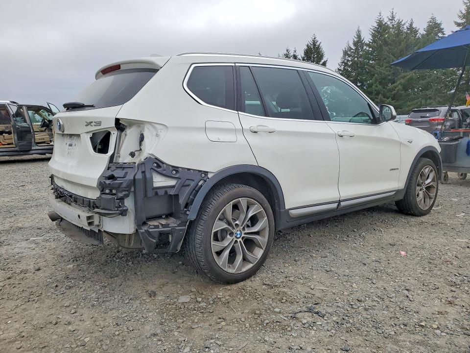 Aukcja sprzedaży 2017 Bmw X3, vin: 5UXWZ7C33H0V88758, numer aukcji: 54128366