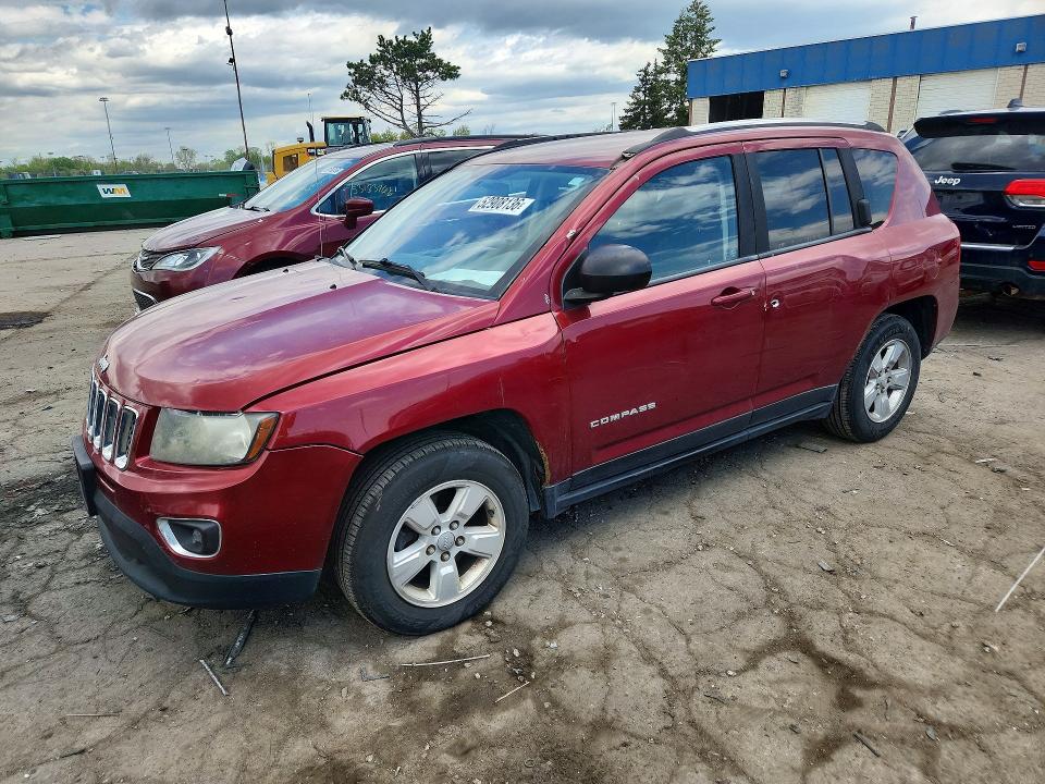 Aukcja sprzedaży 2014 Jeep Compass, vin: 1C4NJCBA8ED843857, numer aukcji: 52908136
