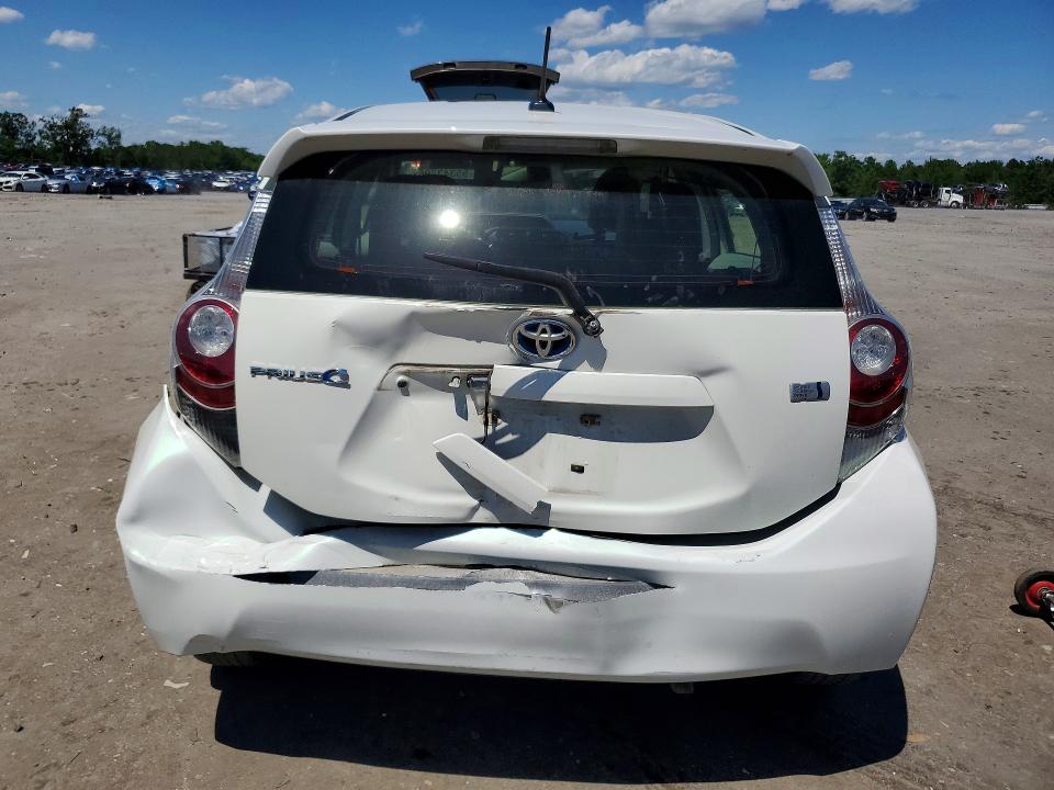2014 Toyota Prius C მანქანა იყიდება აუქციონზე, vin: JTDKDTB36E1075907, აუქციონის ნომერი: 55343296