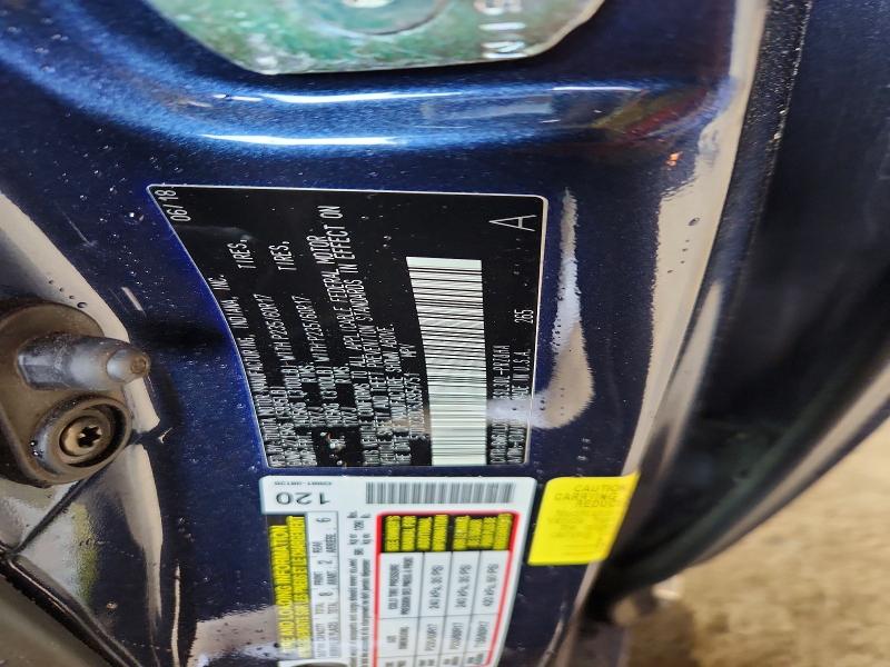 53874776 :رقم المزاد ، 5TDYZ3DC6JS954751 vin ، 2018 Toyota Sienna مزاد بيع