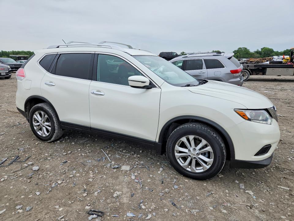 2016 Nissan Rogue მანქანა იყიდება აუქციონზე, vin: KNMAT2MVXGP697059, აუქციონის ნომერი: 53344306