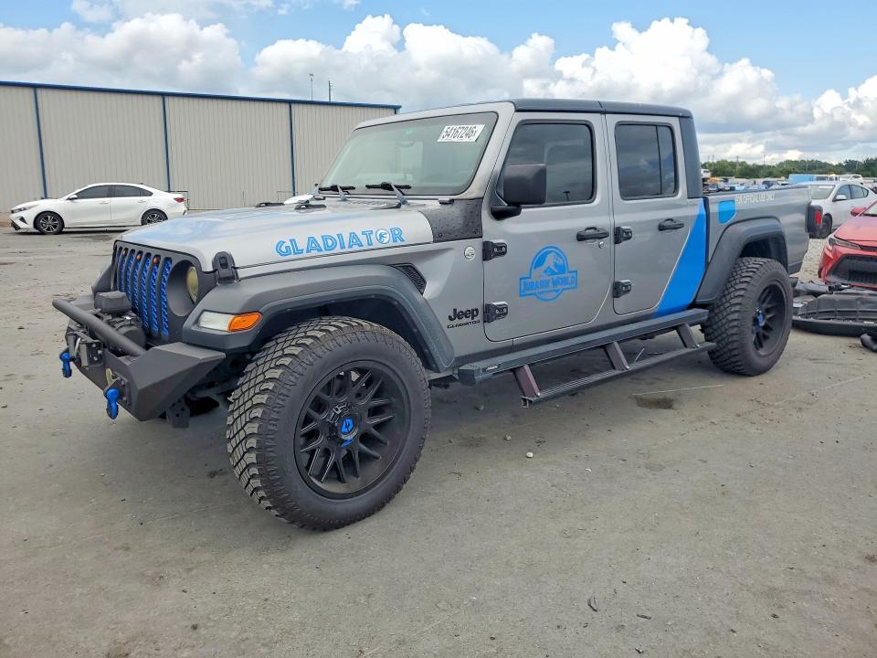 Продаж на аукціоні авто 2020 Jeep Gladiator, vin: 1C6HJTAG9LL127059, номер лоту: 54167246