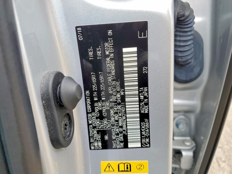 Продажа на аукционе авто 2019 Lexus Nx 300, vin: JTJBARBZXK2190111, номер лота: 53112606