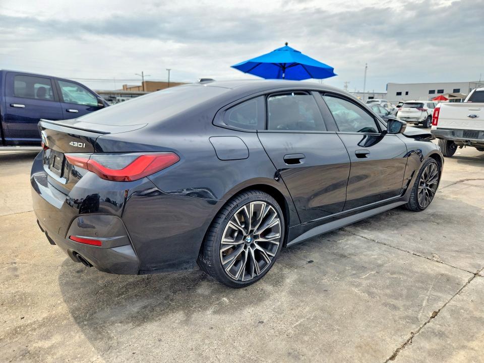 2023 Bmw 430xi მანქანა იყიდება აუქციონზე, vin: WBA73AV0XPFN55868, აუქციონის ნომერი: 54431396