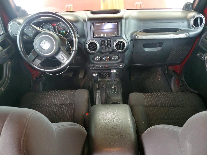 2012 Jeep Wrangler Unlimited მანქანა იყიდება აუქციონზე, vin: 1C4BJWDG9CL184177, აუქციონის ნომერი: 55449976