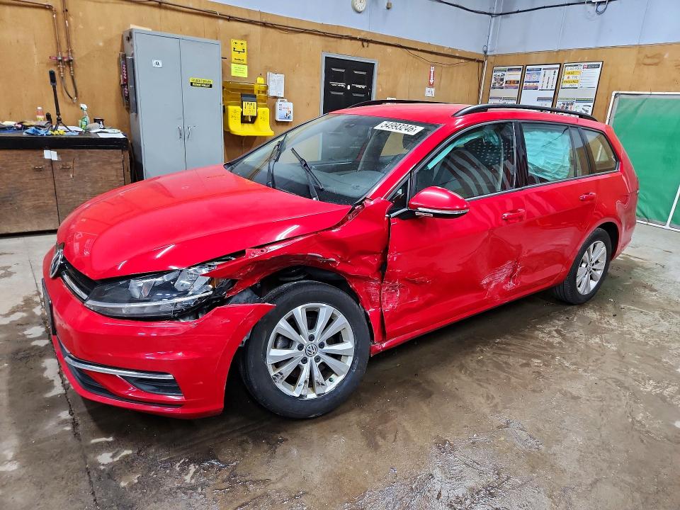 Aukcja sprzedaży 2018 Volkswagen Golf Sportwagen, vin: 3VW217AU0JM764538, numer aukcji: 54993246