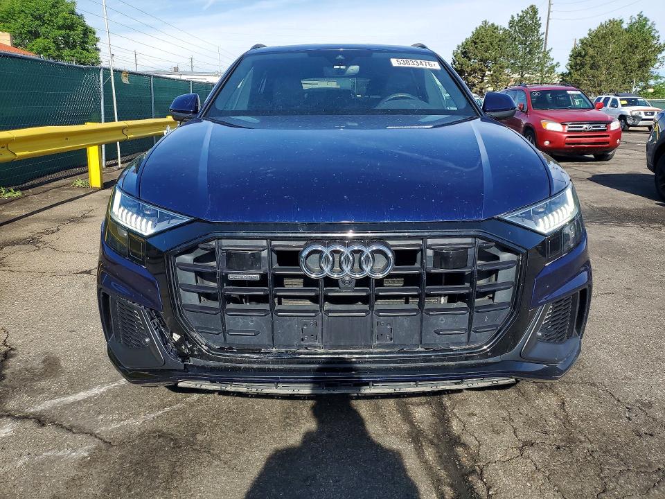 2020 Audi Q8 მანქანა იყიდება აუქციონზე, vin: WA1EVAF19LD017416, აუქციონის ნომერი: 53833476